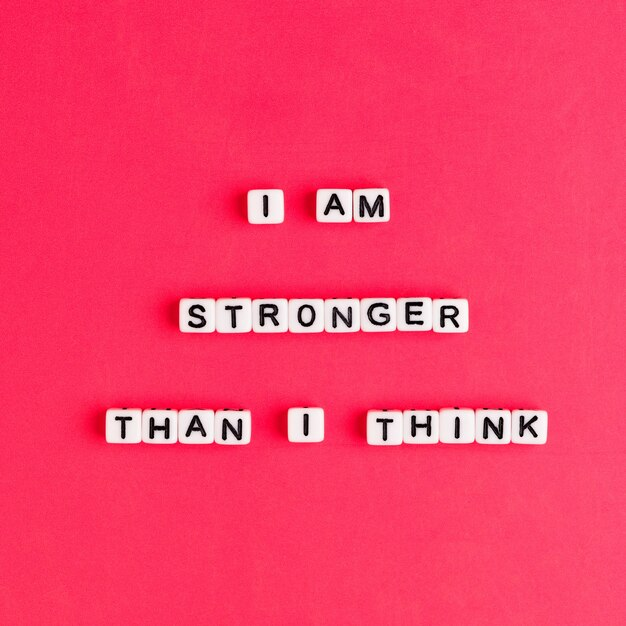 I am stronger than I thought.