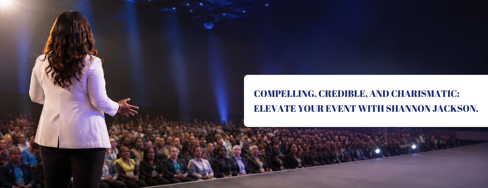 Motivational Speaker Banner